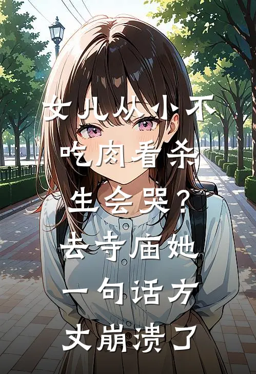 女儿从小不吃肉看杀生会哭？去寺庙她一句话方丈崩溃了