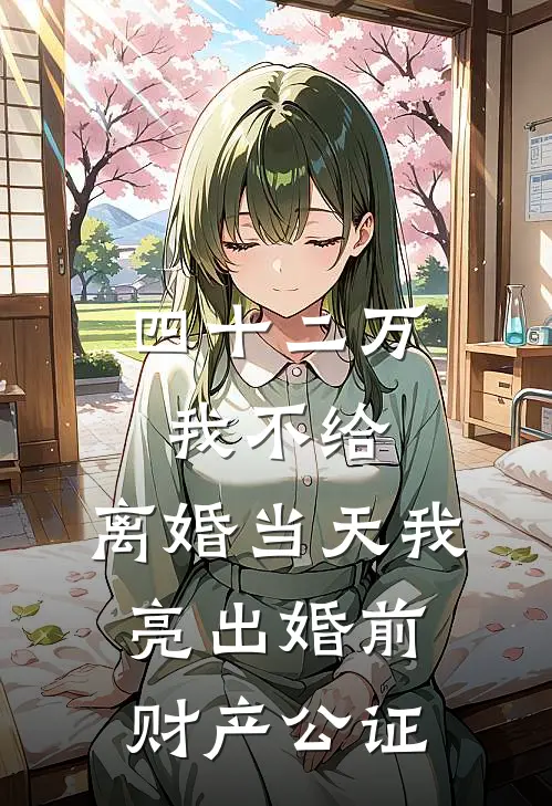 四十二万我不给，离婚当天我亮出婚前财产公证