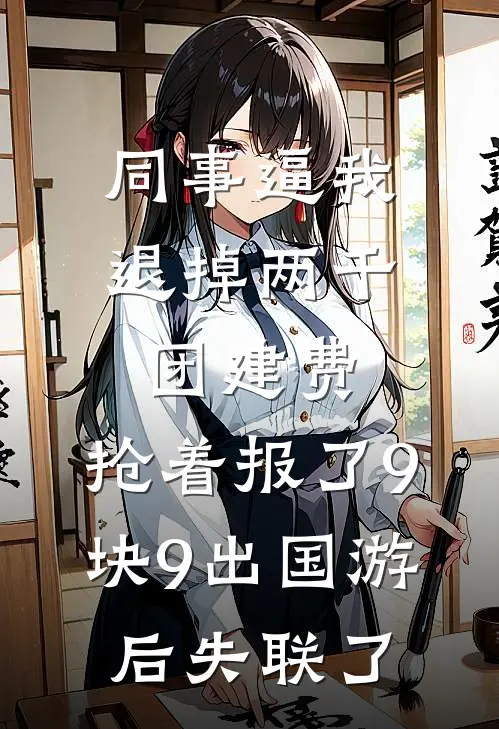 同事逼我退掉两千团建费，抢着报了9块9出国游后失联了