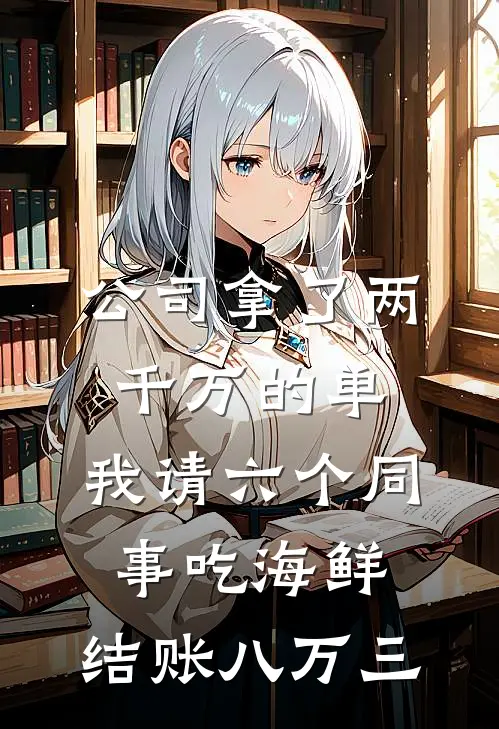 公司拿了两千万的单，我请六个同事吃海鲜，结账八万三