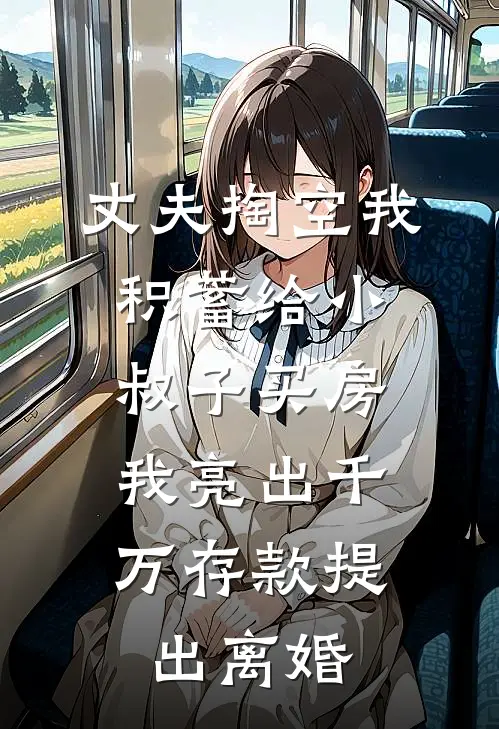 丈夫掏空我积蓄给小叔子买房，我亮出千万存款提出离婚