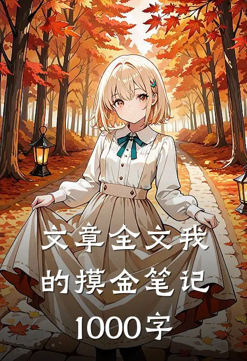 文章全文我的摸金笔记1000字