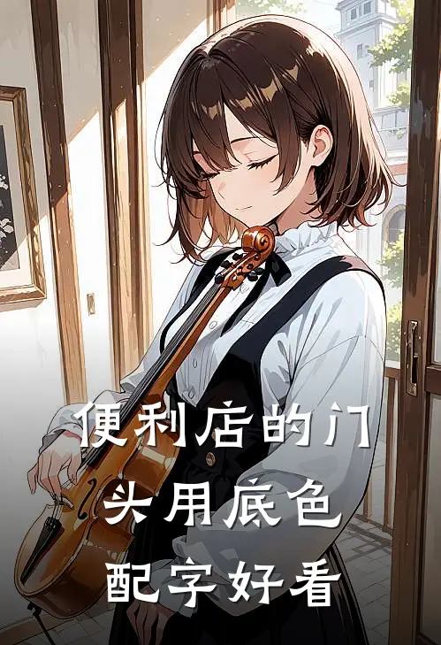 便利店的门头用底色配字好看