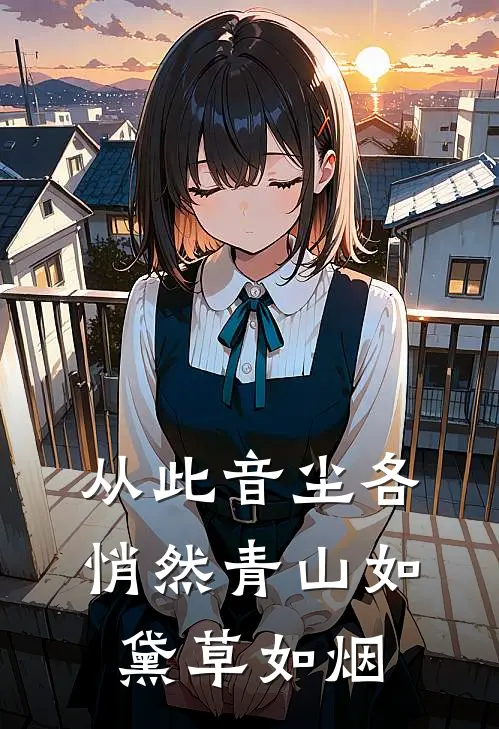 从此音尘各悄然 青山如黛草如烟