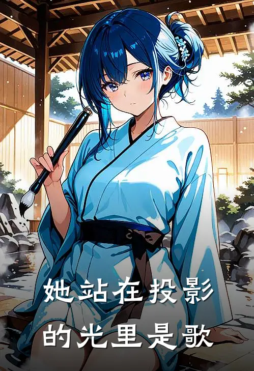 她站在投影的光里是歌