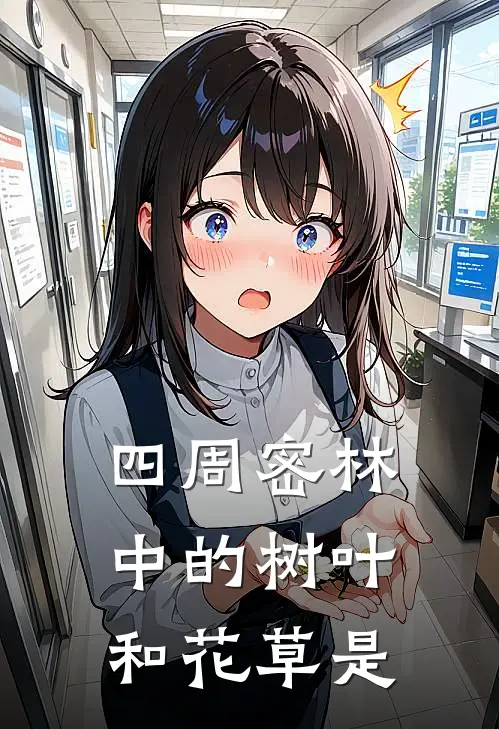 四周密林中的树叶和花草是