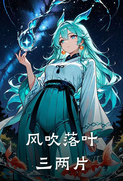 风吹落叶三两片