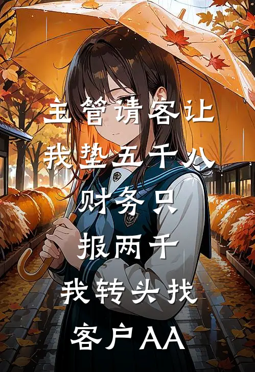 主管请客让我垫五千八，财务只报两千，我转头找客户AA