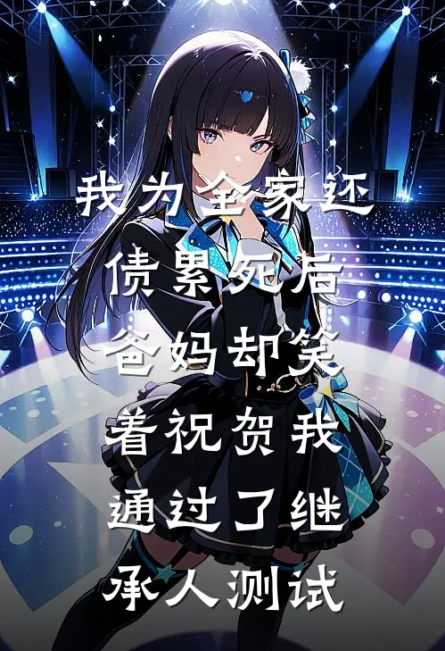 我为全家还债累死后，爸妈却笑着祝贺我通过了继承人测试