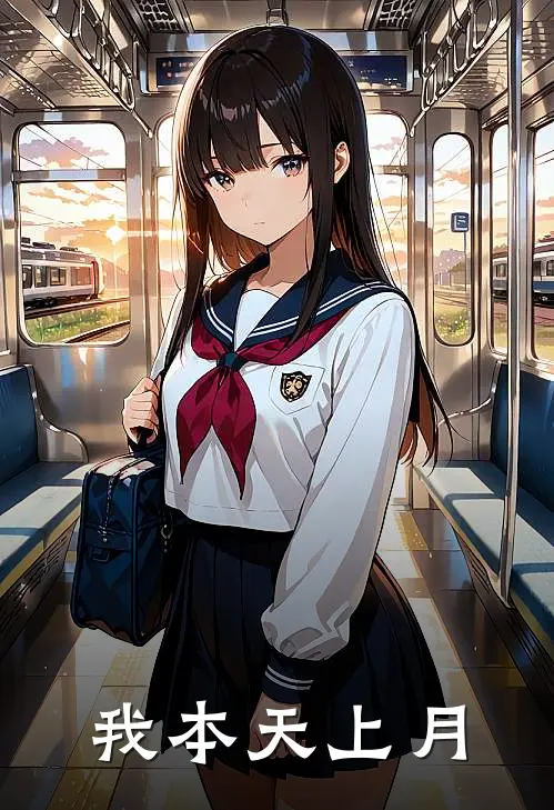 我本天上月