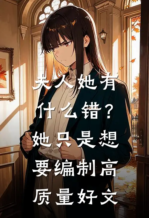 夫人她有什么错？她只是想要编制高质量好文