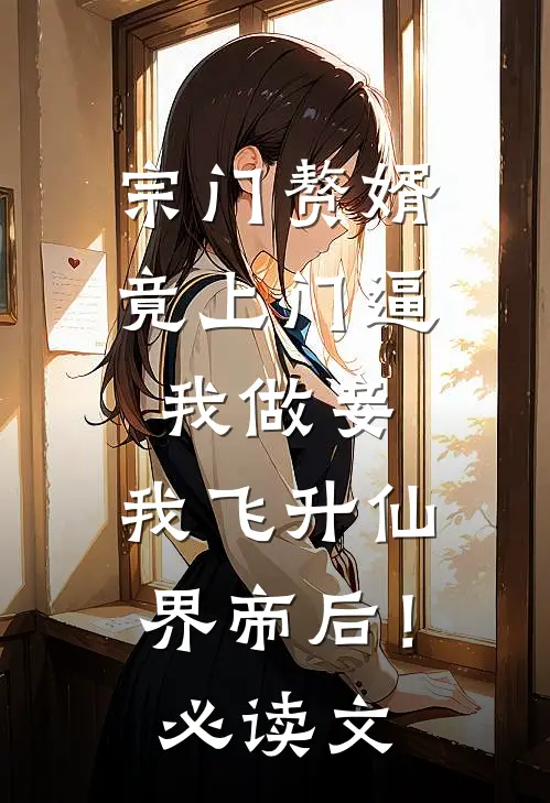 宗门赘婿竟上门逼我做妾，我飞升仙界帝后！必读文