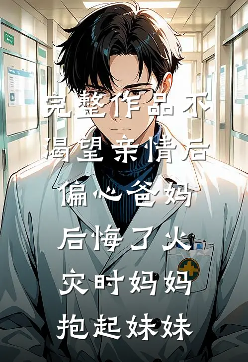 完整作品不渴望亲情后,偏心爸妈后悔了火灾时妈妈抱起妹妹