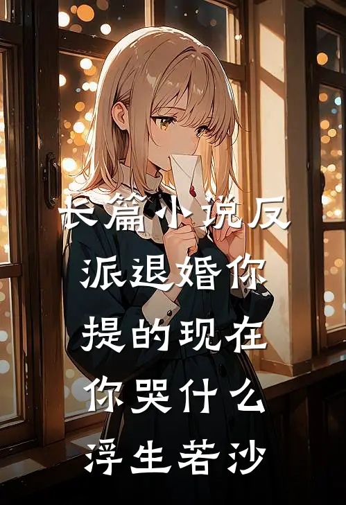 长篇小说反派退婚你提的现在你哭什么浮生若沙