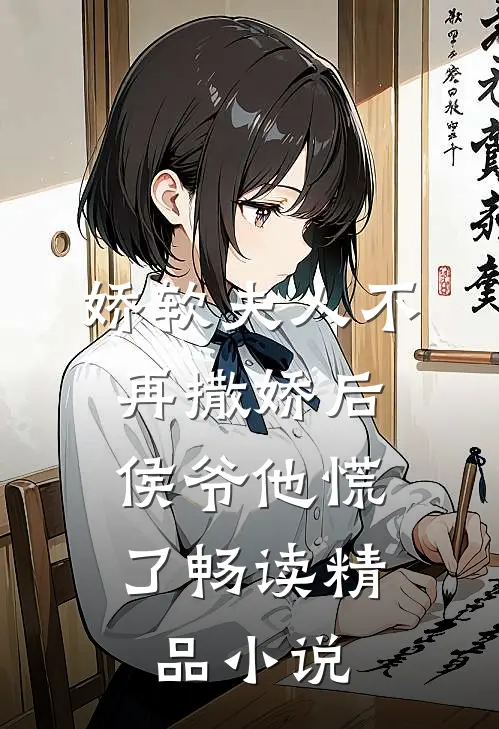 娇软夫人不再撒娇后，侯爷他慌了畅读精品小说