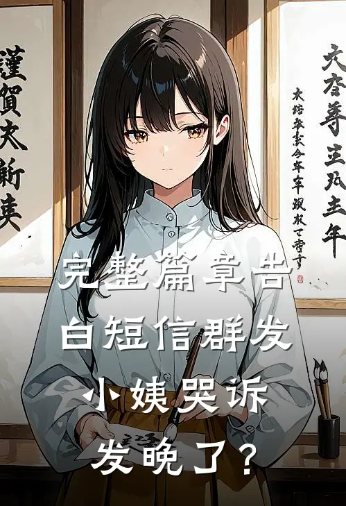完整篇章告白短信群发，小姨哭诉发晚了？