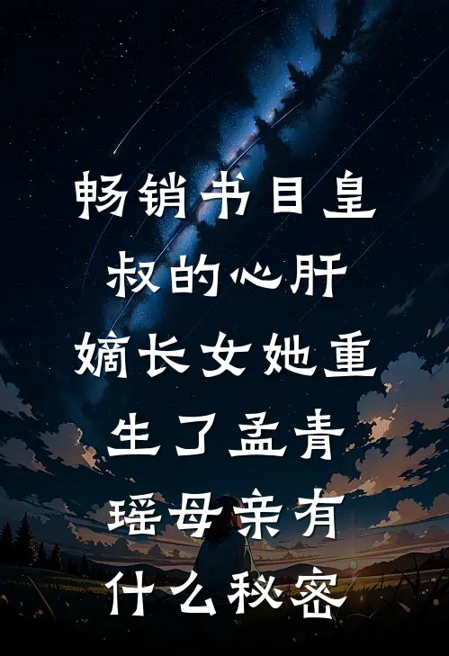 畅销书目皇叔的心肝:嫡长女她重生了孟青瑶母亲有什么秘密
