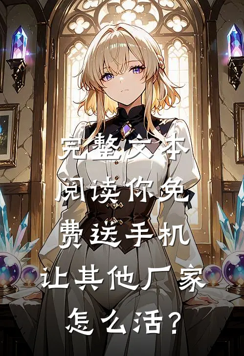 完整文本阅读你免费送手机，让其他厂家怎么活？