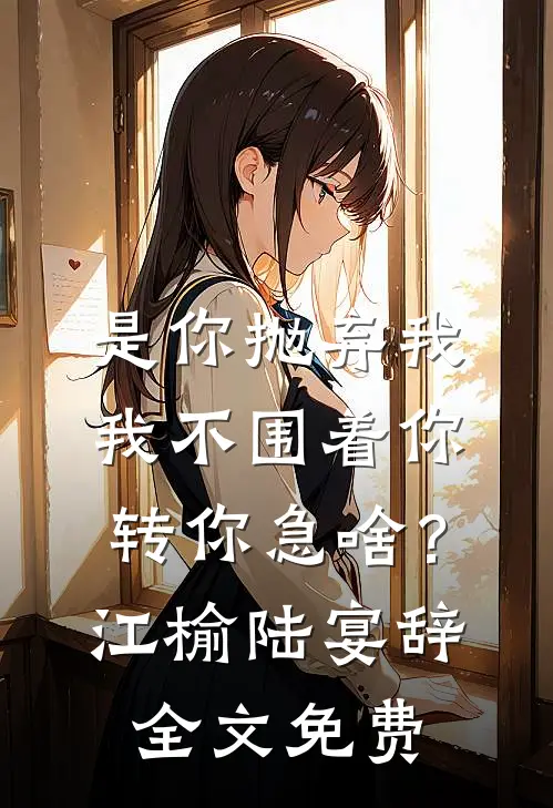 是你抛弃我，我不围着你转你急啥？江榆陆宴辞全文免费